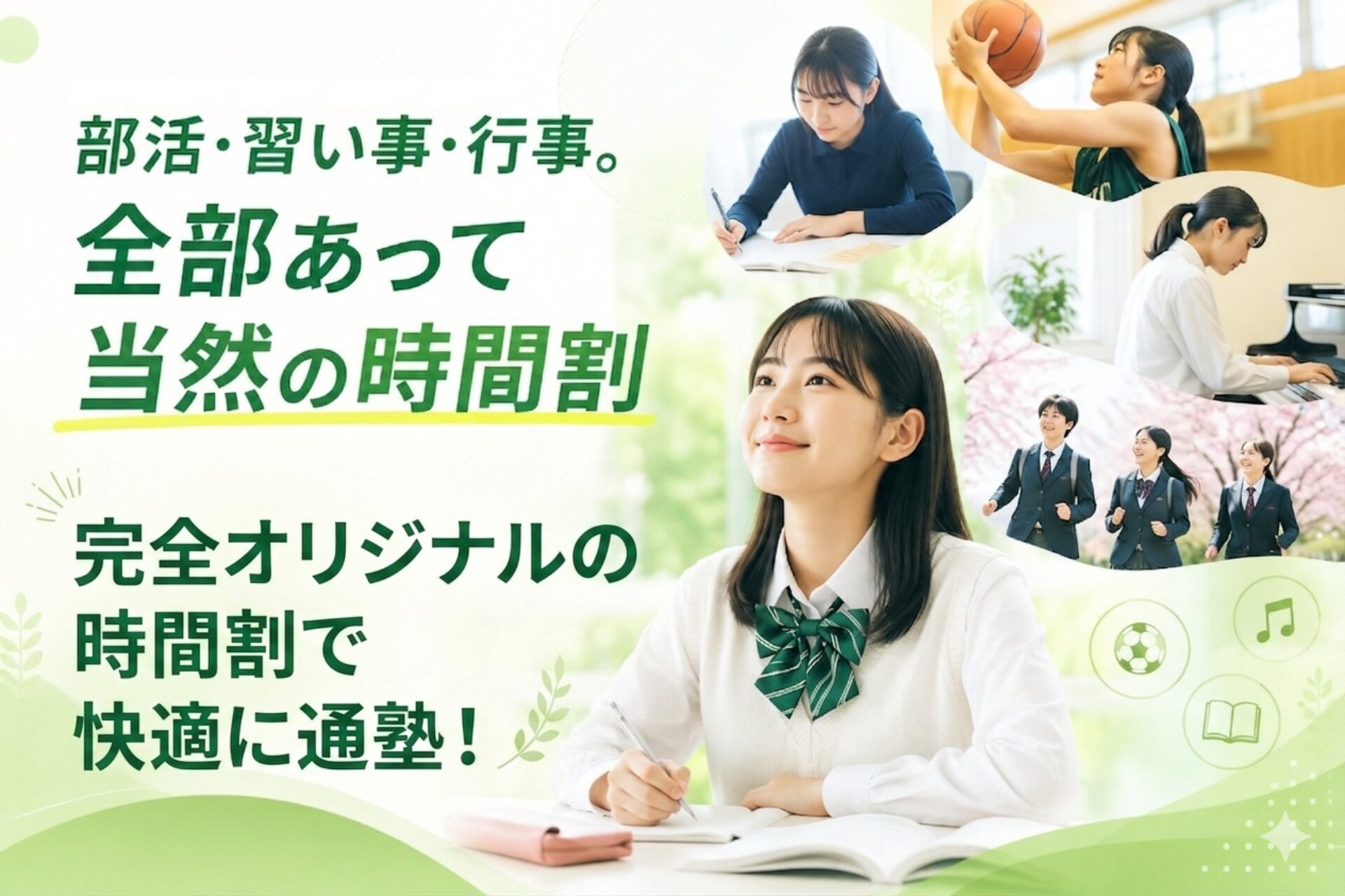 選べる曜日と時間割
