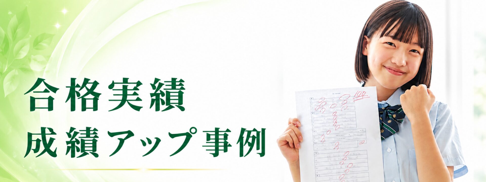 KCEの合格・成績アップ実績